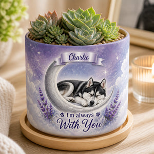 Pet Memorial Planter – I'm Always With You (Photo + Name) - Personalized Mini Glass Plant Pot 99deeb55-719a-4764-b7c2-666c833699bf.jpg