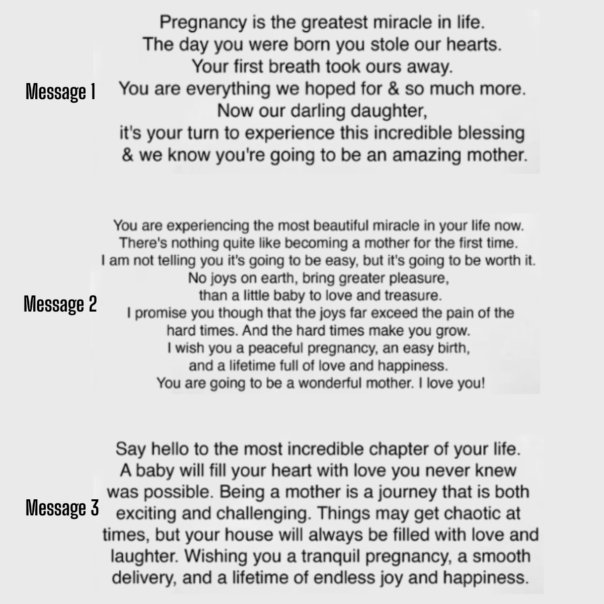 To our Daughter On Her Pregnancy - Personalized Stone - Gift For Daughter, Gift For New Mom, Mother's Day Gift