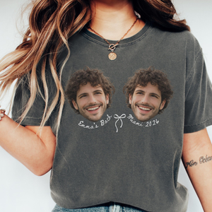 Custom Groom Face Bachelorette Party Shirts, Beach Bachelorette Shirt, Funny Bachelorette Shirts Bride To Be, Personalized Groom Photo Tee