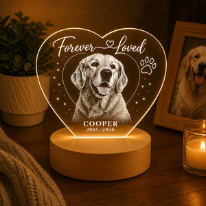 Pet Memorial LED Night Light — Forever Loved (Photo + Name + Years) - Personalized 3D LED Light Wooden Base 9a023c4d-6f45-493a-92ba-0ad91eedd75f.jpg