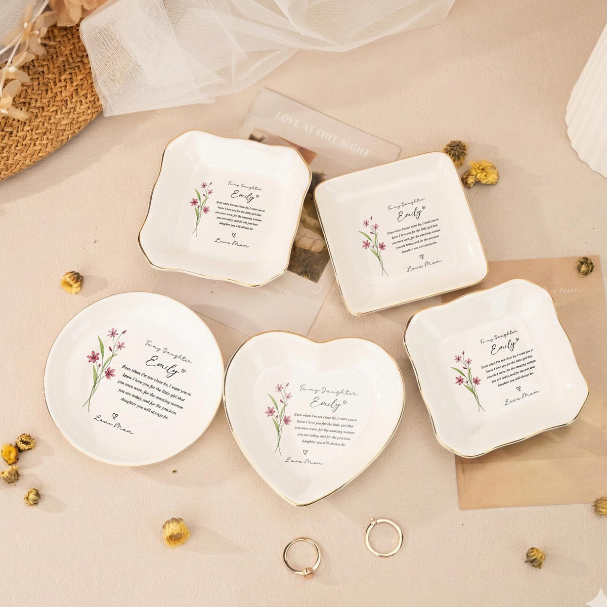 Daughter Ring Dish Personalized Ceramic Jewelry Tray Heart Dish Gift From Mom Floral Keepsake 9a1a4b7b-f944-4331-9940-fa6faca3d32d-5.jpg