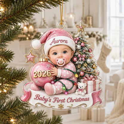 Custom Baby’s First Christmas Ornament 2026, Custom Baby Name Acrylic Ornament, First Christmas Keepsake, Newborn Baby Gift 9a1d8068-d1eb-4c17-8868-c9812a2a3796-dfghdrtyg-2-.jpg