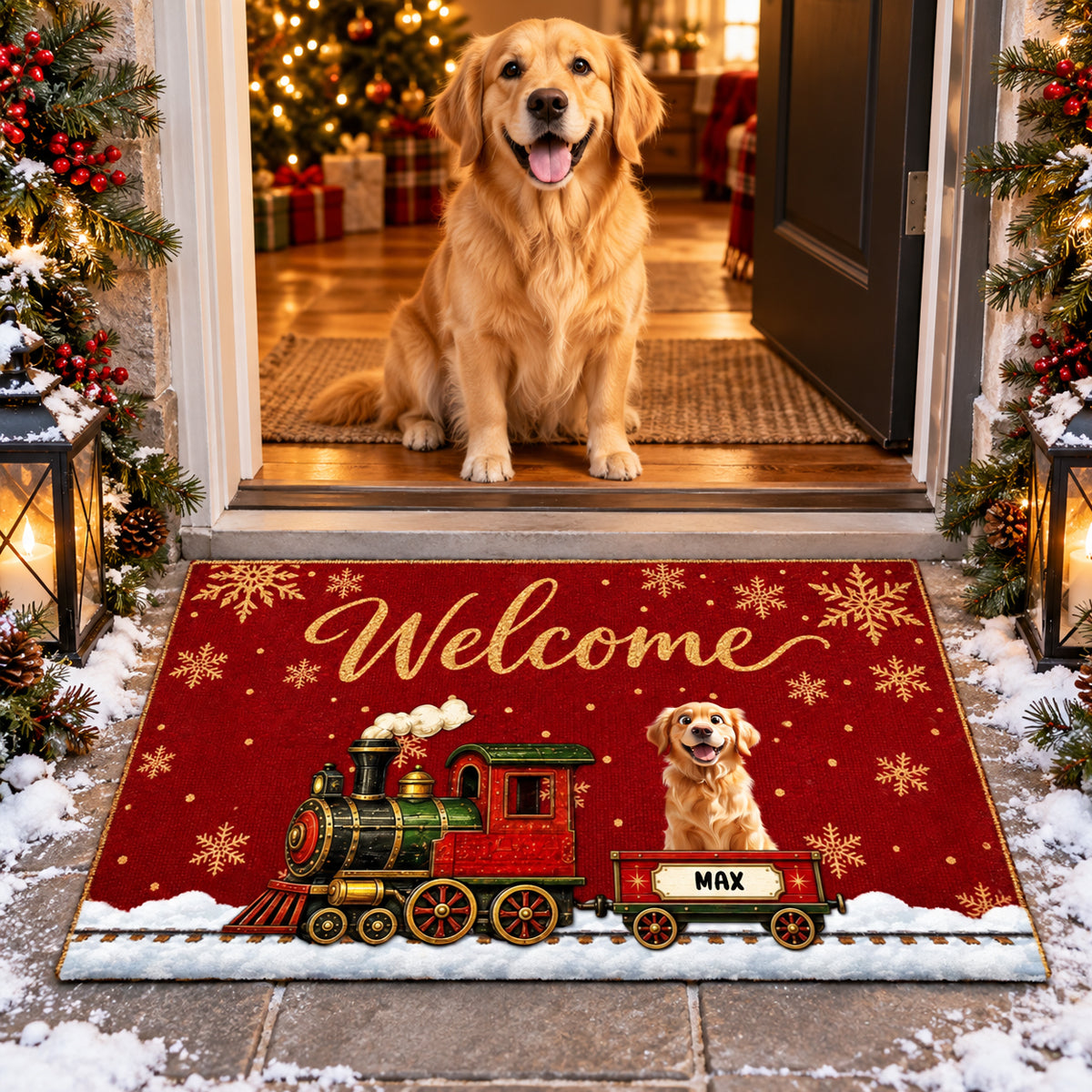 Merry Dogs Welcome - Personalized Doormat 9a245313-05ee-4cc0-b844-1bd39a7c82d2-banner-5-2-.jpg
