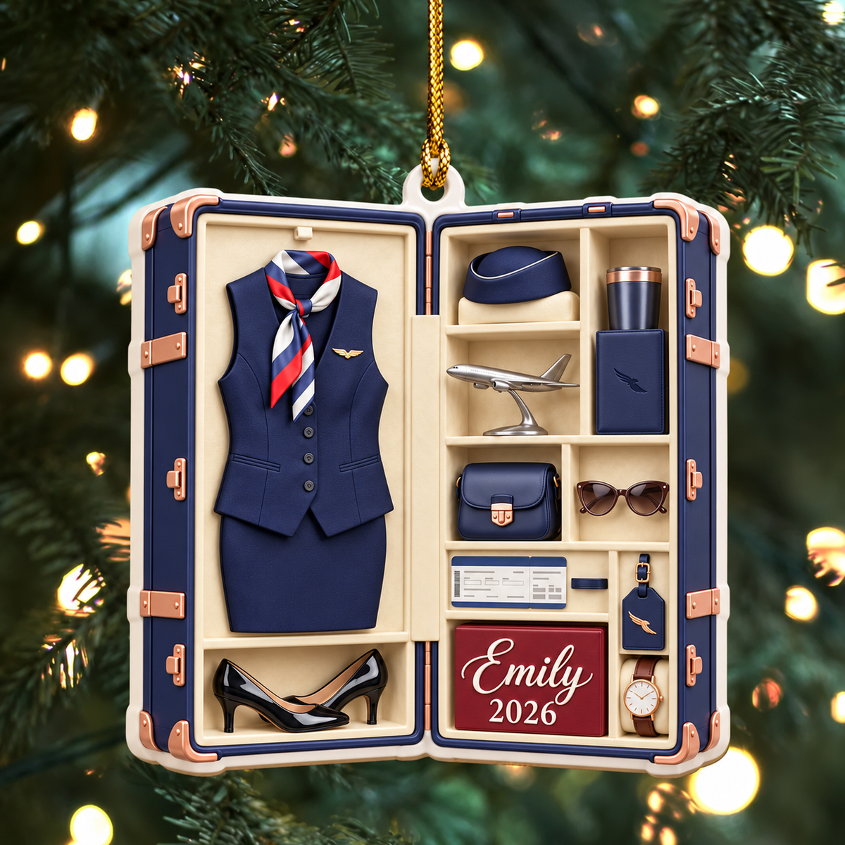 Personalized American Airlines Flight Attendant 3D Relief Ornament, Airline Crew Xmas Gift, Cabin Crew Travel Keepsake, Aviation Decor 9a344762-69d2-4750-8f14-1782618921bc-952b8c22-e9ec-411b-8f43-f22ed159d136.png