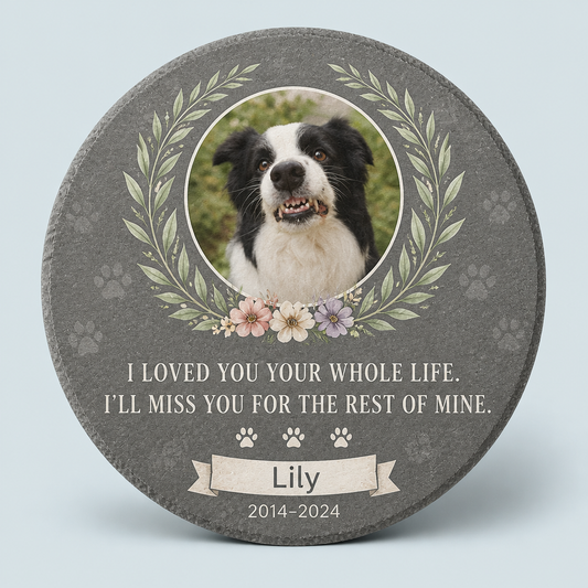 Pet Memorial Stone with Photo, Name & Years – "Loved You Whole Life" - Personalized Memorial Stone 9a3537b2-4408-4e95-83b2-7e96e4dbf410.png