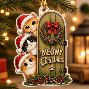 Meowy Christmas Cats Gift-Stack Custom Shape Ornament - Laser Cut Wooden 3D Ornament 9a4ee34f-683e-4dae-bd1f-684d24247c9e.png