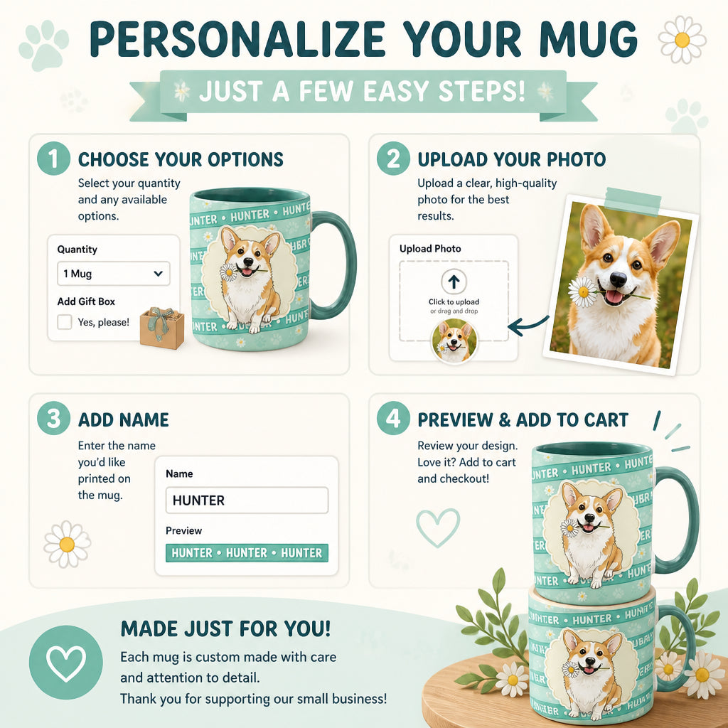 Personalized Corgi Name-Pattern Mug - Personalized Mug 9a598013-4bb3-46a0-8bce-83ccbd217f77.jpg