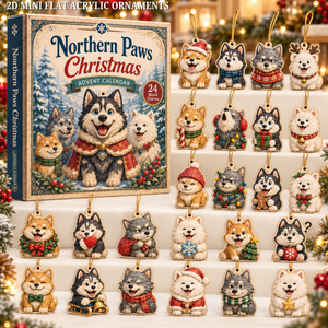 Northern Paws Christmas Advent Calendar 2026 - 24-Day Festive Countdown, Wooden Charms Blind Box - Gift For Animals Lovers 9a780631-a253-4a73-963d-f156064dcf5c-dog-text.png
