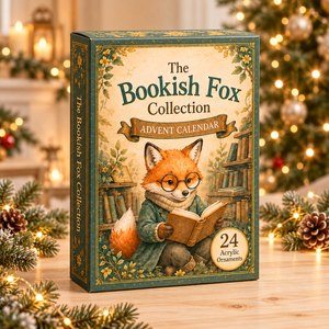 Bookish Fox Advent Calendar 2026 - 24-Day Festive Countdown, Acrylic Charms Blind Box - Gift For Fox Lovers 9a83e92a-6b8e-4b82-ab2c-25f32ca08504-fox-box.png