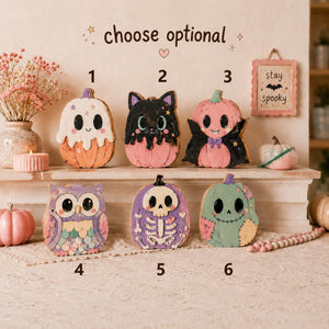 Halloween Wooden Decor Blocks, Spooky Shelf Accents, Ghost, Black Cat, Pumpkin, Skeleton, Owl 9a9ec09f-ecd4-4d1a-9107-78d3f7393338-2.jpg