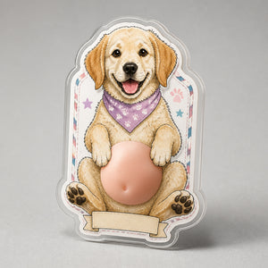 Custom Pet Stamp Portrait Magnet - Personalized Acrylic Refrigerator Magnet - Soft Rubber Belly 9aabbca0-e3d0-48f7-ba02-b50edd77c508.jpg