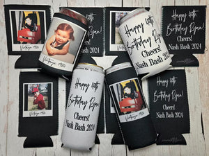 Personalized Birthday Can cooler. Vintage 1986 Photo & Text | Custom Party Favor Beer Sleeve... FRAMEP 9aea92e4-1778-4a22-bf31-e151031f12fe-dfgdgddffffffffffgggggg-9-.jpg
