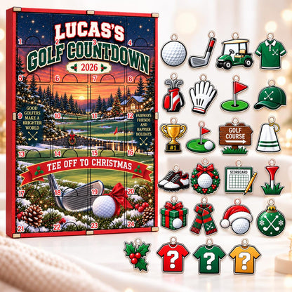 Personalized Golf Advent Calendar, Wooden Christmas Countdown with Acrylic Charms, Custom Golfer Gift, Golf Lover Christmas Gift 9afa714b-2ff2-4330-a1b0-4f7322f43f78-il_1588xN.8630204811_hbvb.jpg