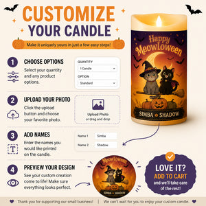 Happy Meowloween Personalized Cat LED Candle - Personalized Custom Led Flameless Candle 9b01282f-5678-41e5-bffe-e819cd2d9221.jpg