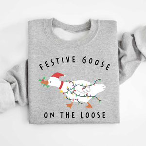 Festive Goose On The Loose Christmas Funny Goose Holiday Sweatshirt, Cute Xmas Duck Shirt, Silly Goose Hoodie, Xmas Gift For Her Shirt 9b0bfd36-2248-4cb0-8d6f-9894678bfd51-1.png