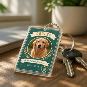 Pet Memorial Photo Keychain – Gone But Not Forgotten (Name + Years) - Personalized Acrylic Keychain 9b149e63-969a-4364-89b9-f12089374f3e.jpg