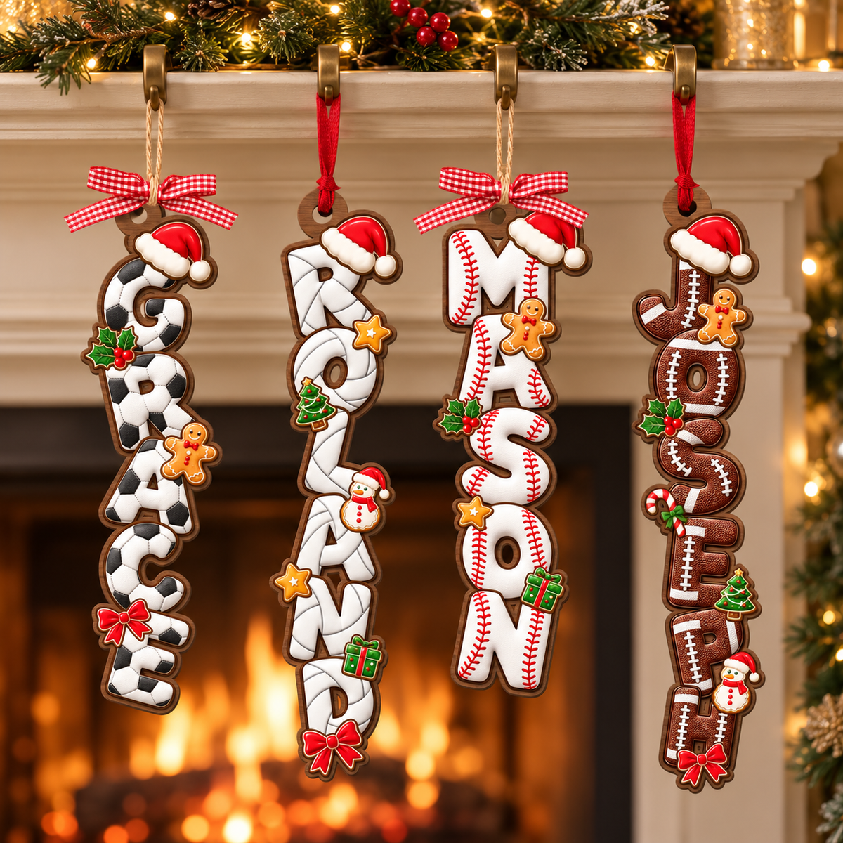 Personalized Sports Name Christmas Ornament, Custom Kids Name Ornament, Alphabet Sports Team Decor, Baseball Volleyball Team, Christmas Gift 9b397f70-4f67-487f-bc36-3ba3a5102ca4-banner-2.png