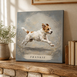 Custom Oil-Style Pet Portrait Canvas – Your Photo + Pet Name - Personalized Canvas 9b82a15c-e114-4014-850f-437950424f25.jpg