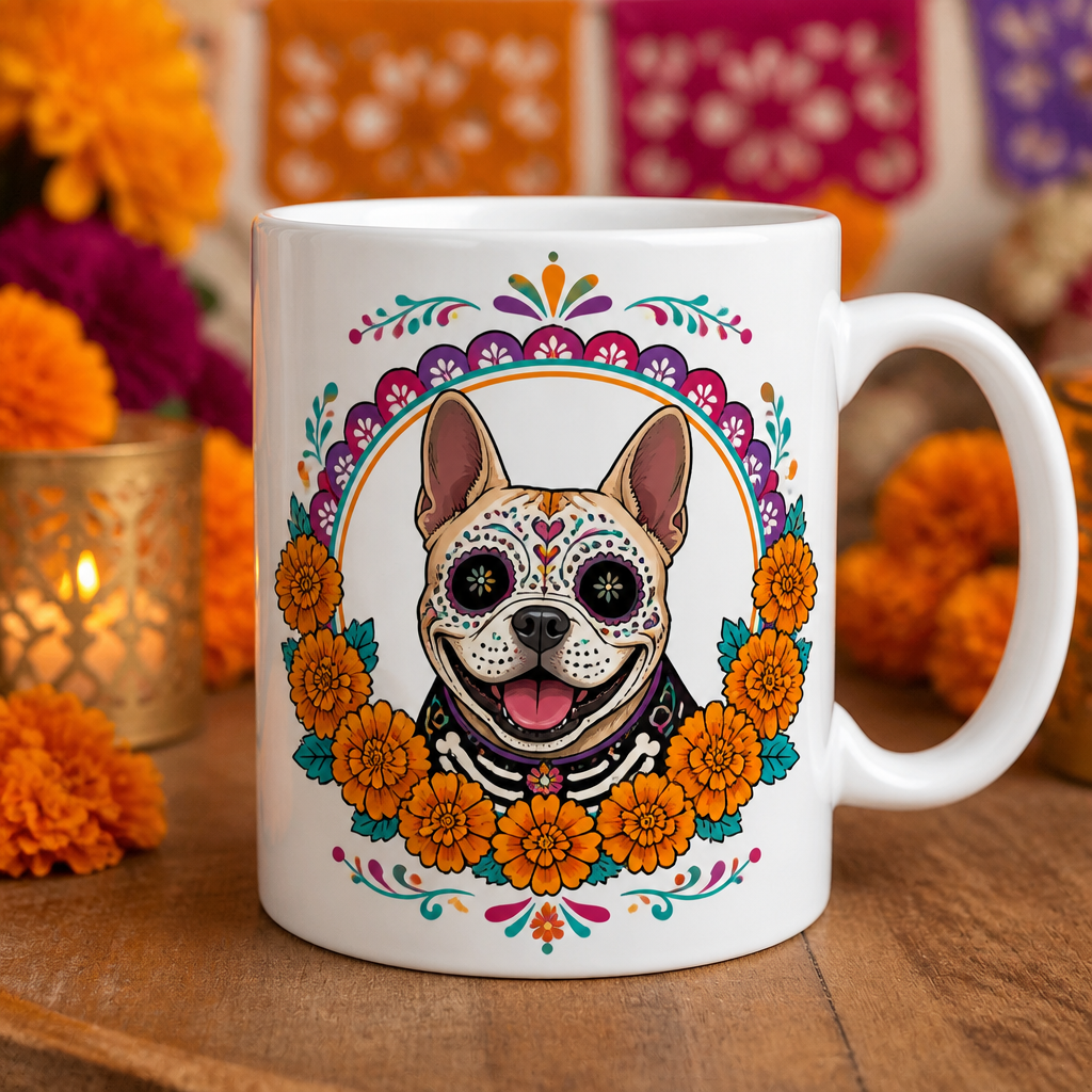 Custom Sugar Skull Pet Portrait Mug - Personalized Mug 9b8bde8c-da9f-40a6-9cb3-1e41c638f8bf.png