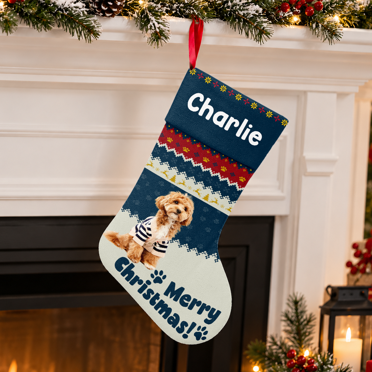 Custom Dog Photo Funny Christmas Stocking, Cute Decor, Gift For Home 9b97fc2d-c51f-4ee3-b903-1e39295b183a-j2.png