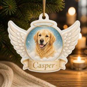 Angel Wings Pet Memorial Photo Ornament (Shape-Cut) – Upload Your Pet Photo - Personalized Shape Ornament 9bba4cec-b680-43c5-ba41-fcc1c126357a.jpg