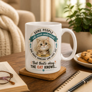 The Cat Knows Personalized Name Mug - Personalized Mug 9bbb189b-4f9d-4bf8-9a03-3d0facfab096.jpg