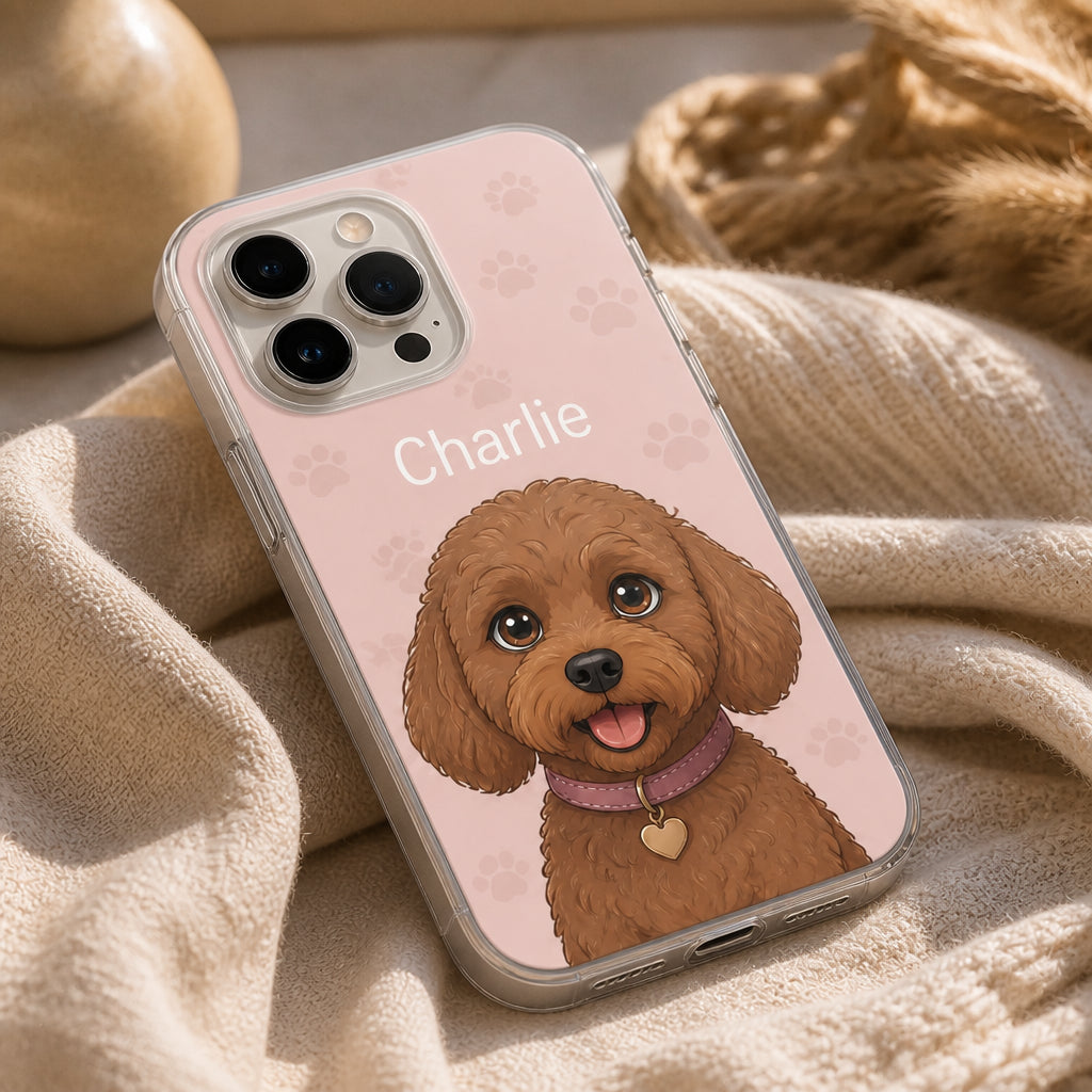 Custom Pet Portrait Phone Case with Name (Photo to Art) - Personalized Phonecase 9be0a52f-fbe4-4971-8465-02db428d811b.jpg