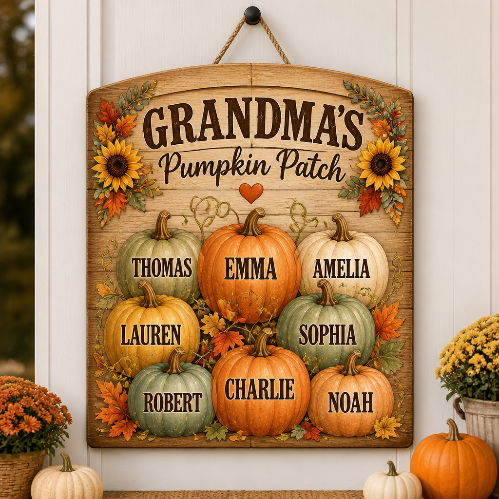 Grandma's Pumpkin Patch – Personalized Wood Sign - Personalized Wood Sign 9bf75560-5a0b-4651-b272-3a4c8e08ae64.png