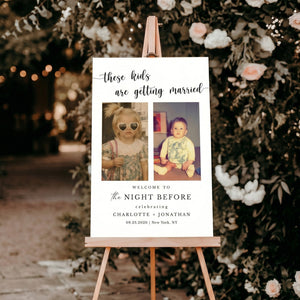 These Kids Are Getting Married - Wedding Rehearsal Dinner Welcome Sign - Personalized Poster 9c15fc0f-5406-4910-a5f6-8dec883f4b60-4.jpg