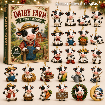 Dairy Farm Advent Calendar 2026 - 24-Day Festive Countdown, Acrylic Charms Blind Box - Gift For Farmer 9c2801ad-c689-44c4-bd54-bc6759abb1a0-dairy-farm-text.png