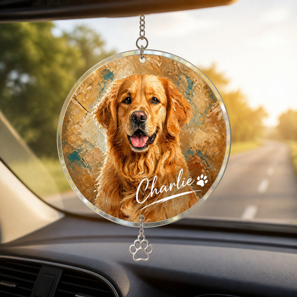 Custom Oil-Paint Pet Portrait Mug with Name - Personalized 1 Layered Suncatcher with Charm 9c3d2ae9-dde7-4d83-b935-9cfa450c0295.jpg
