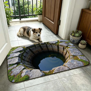 3D Optical Illusion Stone Pit Moss Pond Doormat, Natural Cave Hole Water Pool Front Door Mat for Entryway Funny Novelty Nature Home Decor. 9c617587-ebad-4d9f-94f4-b207e909811c-bnghhjghj-2-.webp