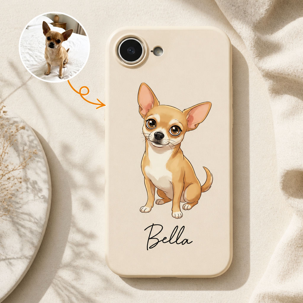 Custom Pet Portrait Phone Case – Cartoon Style with Name - Personalized Phonecase 9c6340d0-33df-4fb3-8ff6-9244d8854143.png
