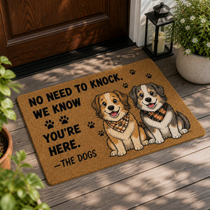 No Need To Knock Funny Dog Doormat - Doormat 9c685416-d30e-4984-bd88-b4f3b8ab5f3d.jpg