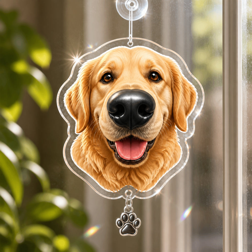 Custom Pet Big-Nose Car Vent Clip - Personalized 1 Layered Suncatcher with Charm 9c77416c-566a-4cbc-8ca8-33c017a0abd6.jpg