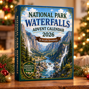 National Park Waterfalls Advent Calendar 2026 - 24-Day Festive Countdown, Acrylic Charms Blind Box - Gift For Family & Friends 9c9354d2-b08b-432c-96ee-b6af752e4878-waterfall-box.png