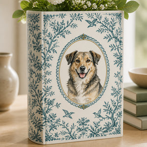 Custom Pet Portrait Toile Cameo Acrylic Book Vase - Personalized Acrylic Book Vase 9ca166db-4353-459e-b442-e5b65062806d.jpg