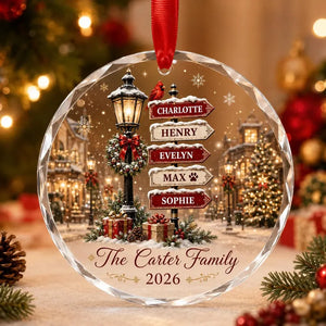 Personalized Family Christmas Ornament, Custom Name Crystal Glass Ornament, Family Christmas Keepsake, Snowy Village Holiday Gift 2026 9cabefb3-2b13-4749-80ab-abe958a4a290-gfggfff-1-.webp