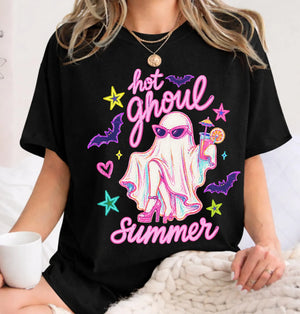Comfort Colors Hot Ghoul Summer Shirt, Spooky Halloween T-shirt, Summerween Girl Tee, Funny Ghost Halloween Cocktail 9cd29db3-08d8-4af7-89bb-b4f745f31a43-dthrtyrty-10-.webp