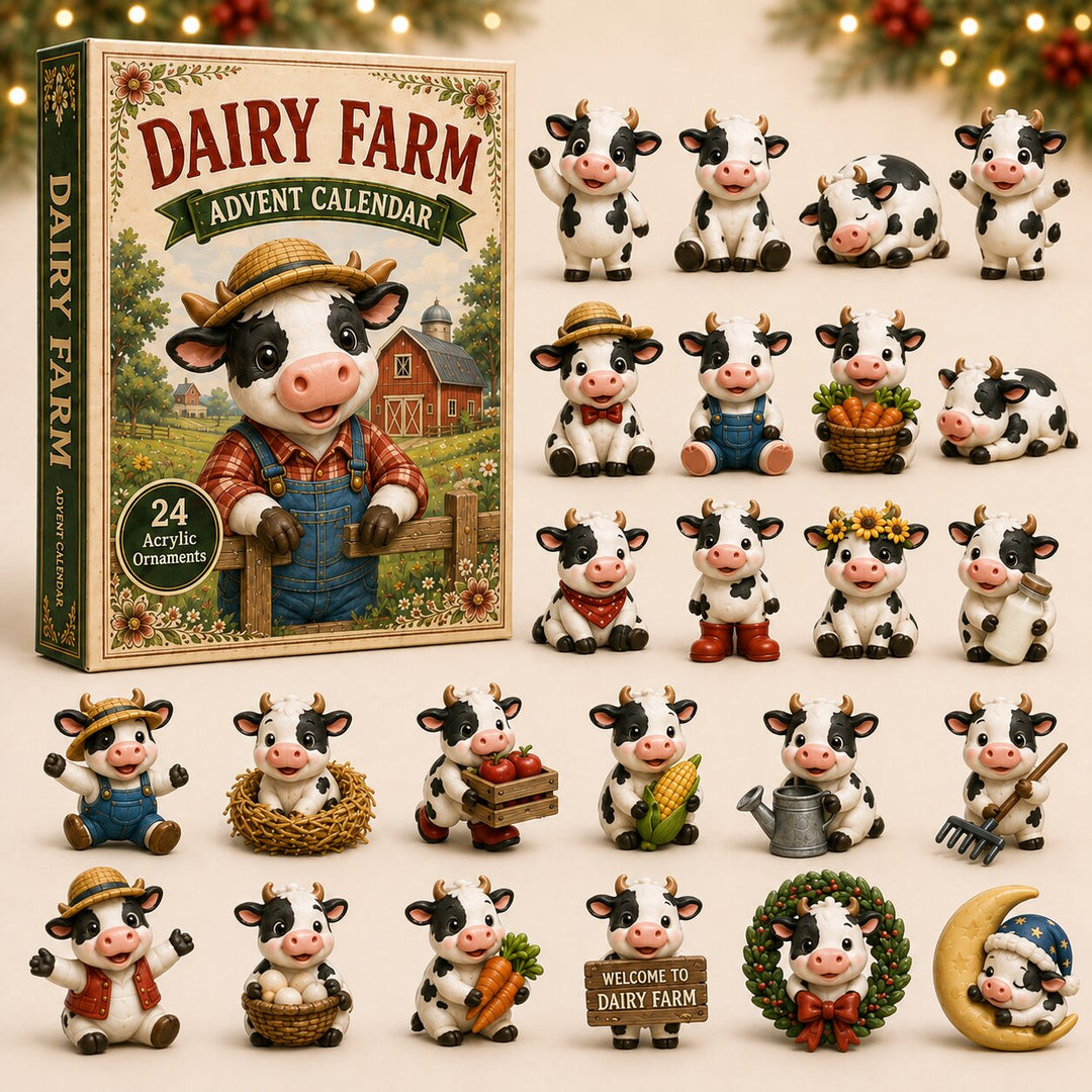 Dairy Farm Advent Calendar 2026 - 24-Day Festive Countdown, Acrylic Charms Blind Box - Gift For Farmer 9cd56561-8f62-4158-8463-73e54731ed63-dairy-farm.jpg