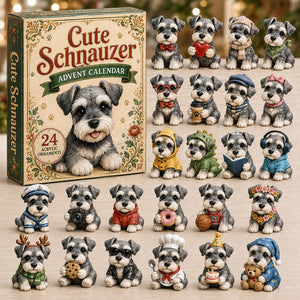 Cute Schnauzer Advent Calendar 2026 - 24-Day Festive Countdown, Acrylic Charms Blind Box - Gift For Schnauzer Lovers 9cdc3240-cfc1-4586-aaa7-229356a161c4-schnauzer.jpg