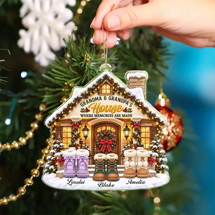 Christmas Gift For Grandparents - Personalized Names Grandkids Welcome Acrylic Ornament 9cf68272-06c1-43ff-9c9c-8d3b2f8c59bc-ChristmasGiftForGrandparents-PersonalizedNamesGrandkidsWelcomeAcrylicOrnament-PA061-CLA4121-MK4.png