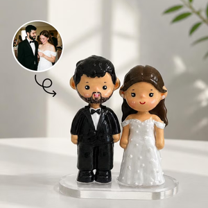 Custom Clay Couple Figurine, Handmade Polymer Clay Doll, Custom Valentine Gift for Couples, Custom Wedding Cake Topper, Gift For Hims, Hers, Couple 9d13b153-e4f5-4f01-9ff8-690a0eb3a59b-g3.png
