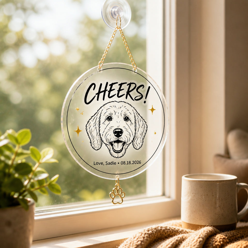 Custom Pet Line‑Art Cheers Ceramic Coaster - Personalized 1 Layered Suncatcher with Charm 9d2fcddc-4765-4dea-b141-99ef2debf76e.jpg