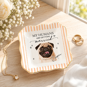 Custom Pet Portrait Engagement Ring Dish, My Humans Are Getting Married, Stripe Jewelry Trinket Dish Gift For Bride Fiance, Pet Engaged Gift 9d59e2e9-01a4-4836-9cf6-d51e1b6c961f-banner-4.png