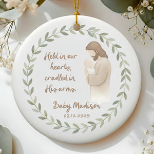 Personalized Miscarriage Gift Ornament Custom Angel Baby Loss Keepsake Infant Memorial Parents Stillborn Remembrance Ideas Jesus Baby Mom 9d6359ac-2b7e-468f-8761-53beab74d58f-1.jpg