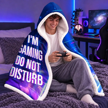 I Am Gaming Do Not Disturb 3D Effect Gamer - Personalized Wearable Hooded Blanket 9d7fe6c5-f06a-46e9-9153-406eda2f9961-MK_7.jfif
