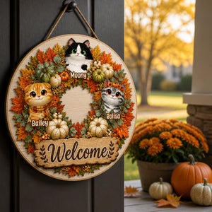 Autumn Welcome Pet Portrait Door Sign (3 Pets) - Personalized Wood Sign 9d91cf2b-f2c9-4283-a8c4-aa9442aa26e8.jpg