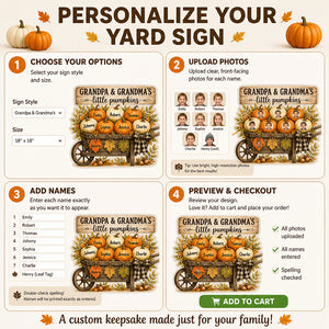 Grandpa & Grandma's Little Pumpkins – Personalized Yard Sign - Personalized Yard Sign 9d9dc3d0-3d4f-412c-aeb5-a7834fadf1f9.jpg