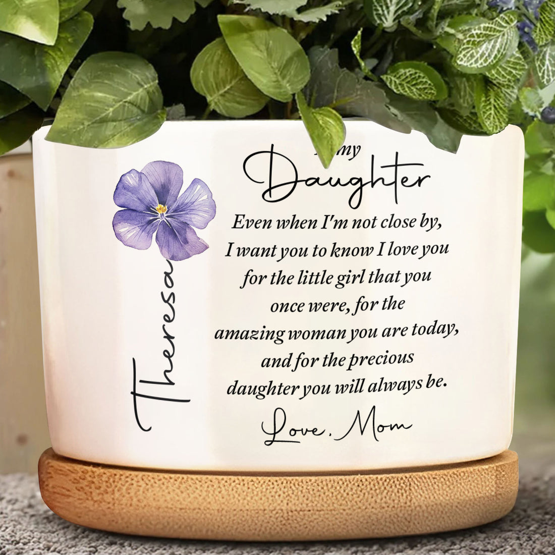 To My Daughter Birth Month Flower Ceramic Plant Pot, Gift For Daughter 9dc8209a-48d5-4d48-8ded-c767b526eae1-banner-4.jpg